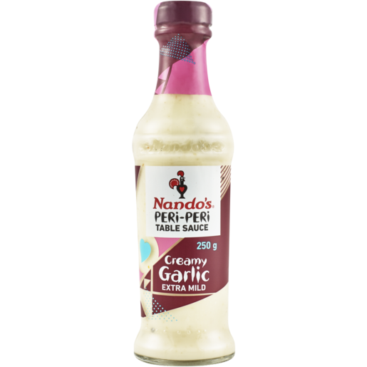 Nando's Creamy Garlic Extra Mild Peri-Peri Sauce 250ml