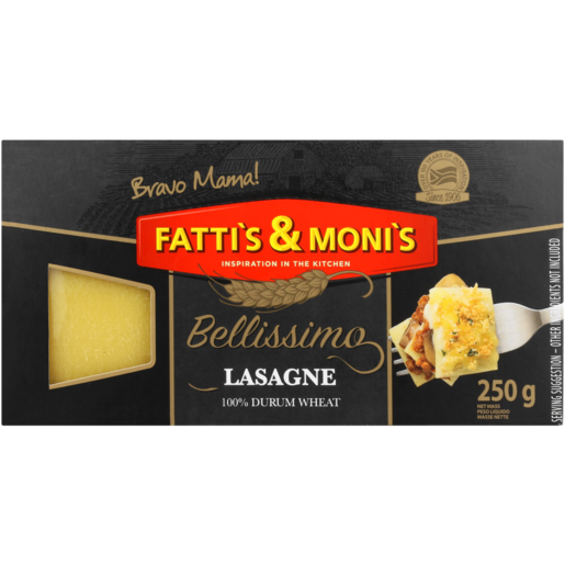Fatti's & Moni's Bellissimo Lasagne Sheets 250g