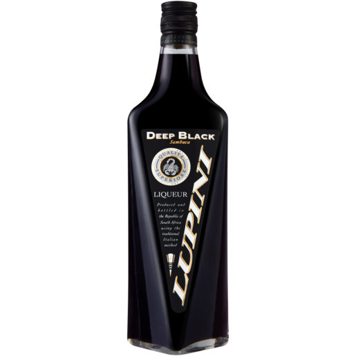 Lupini Black Sambuca Liqueur Bottle 750ml