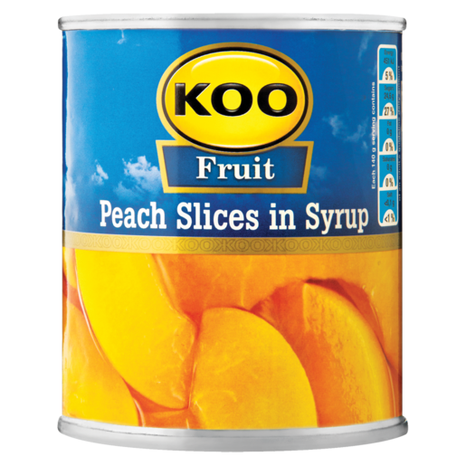 KOO Peach Slices In Syrup 225g