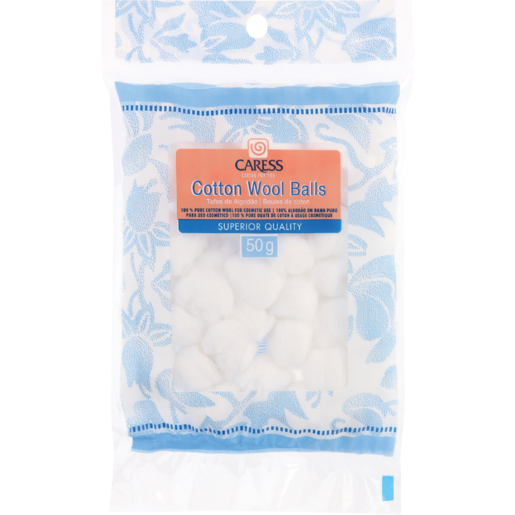 Cotton Wool Balls 50g made with 100% Pure Cotton