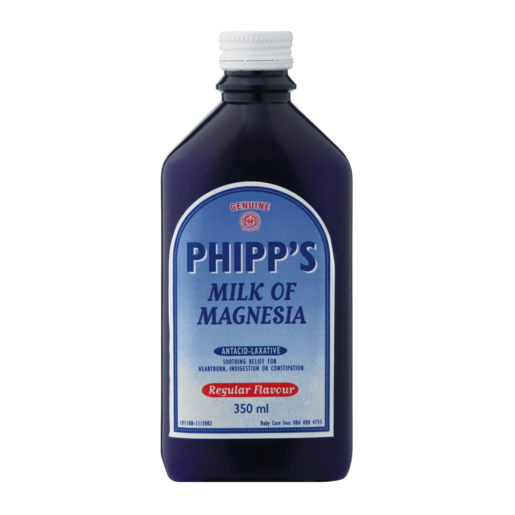 Phipps Milk of Magnesia Antacid 350ml