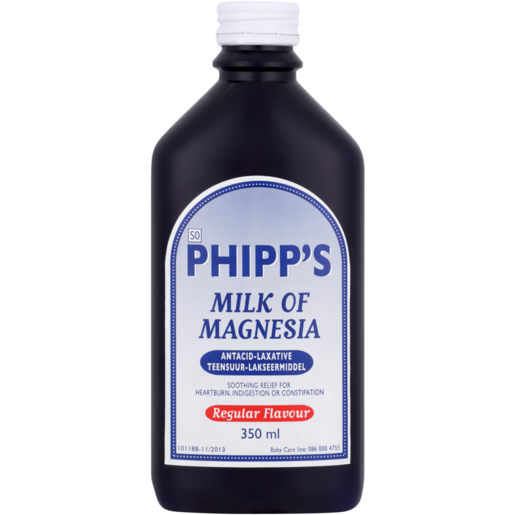 Phipp's Regular Flavour Milk Of Magnesia 350ml 