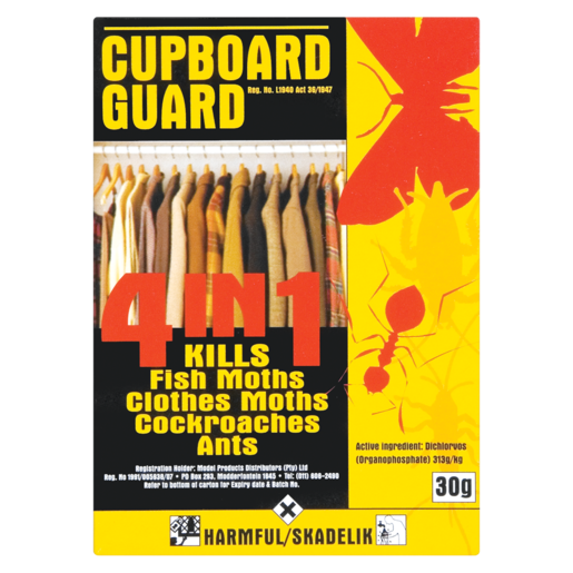 Cupboard Guard 4-In-1 Insecticide 30g