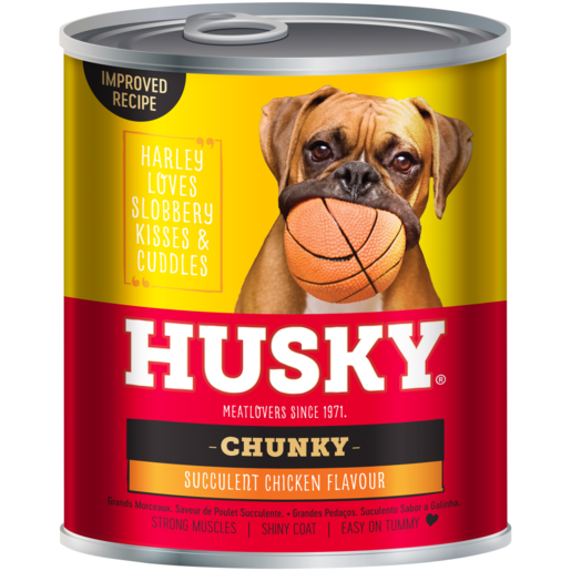 Husky Chunky Chicken Dog Food 775g