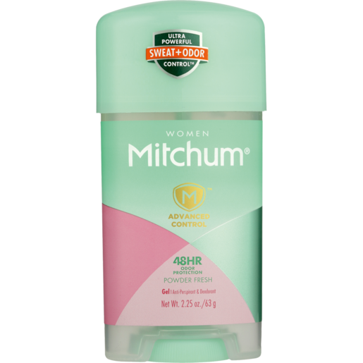Mitchum WOMEN Powder Fresh Anti-Perspirant Gel Stick 63g