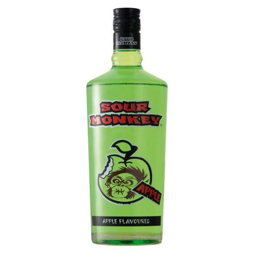Sour Monkey Apple Spirit Cooler Bottle 750ml