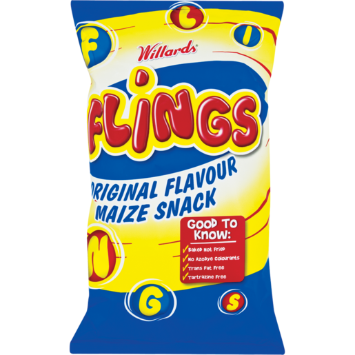 Flings Original Flavour Maize Snack 150g