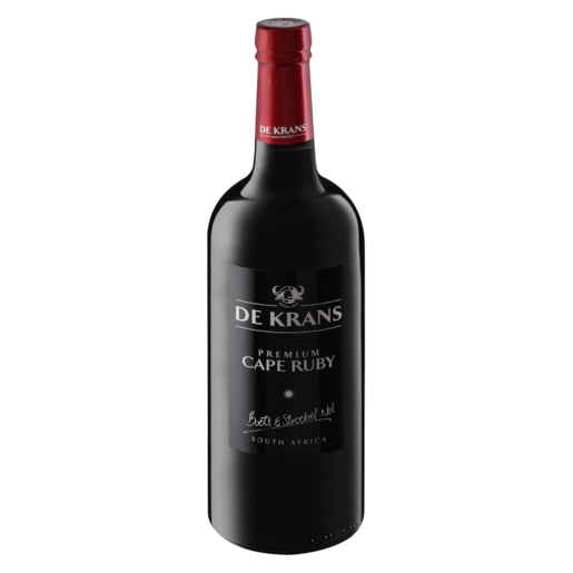 De Krans Premium Cape Ruby Red Wine Bottle 750ml