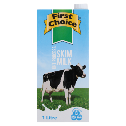 First Choice UHT Skim Milk 1L