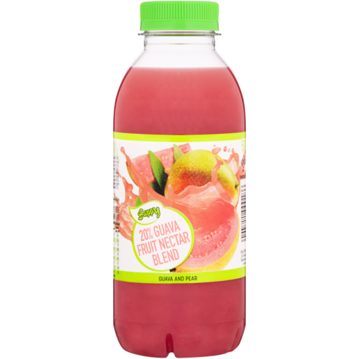 Sappy Guava 20% Fruit Nectar Blend 500ml 