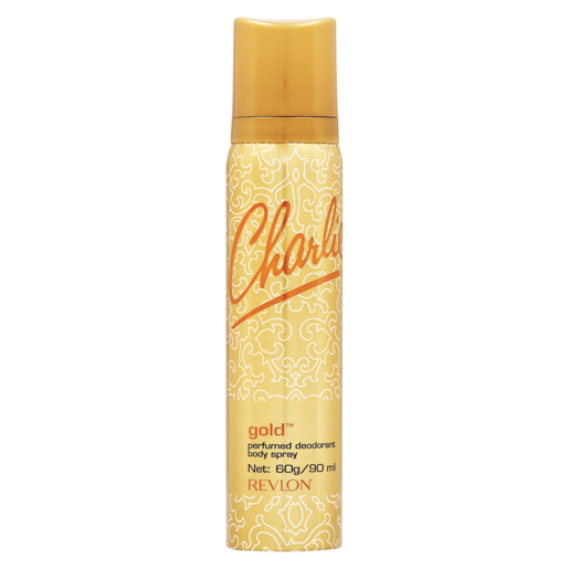 Revlon Charlie Gold Ladies Perfumed Body Spray 90ml