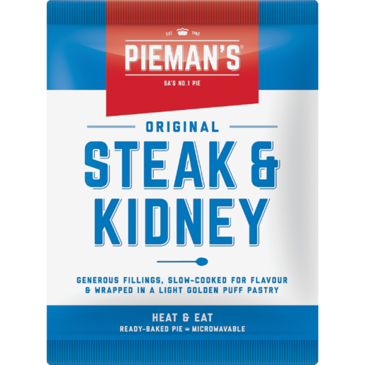 PIEMAN’S Steak & Kidney Pie