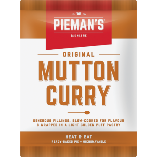 PIEMAN’S Mutton Curry Pies