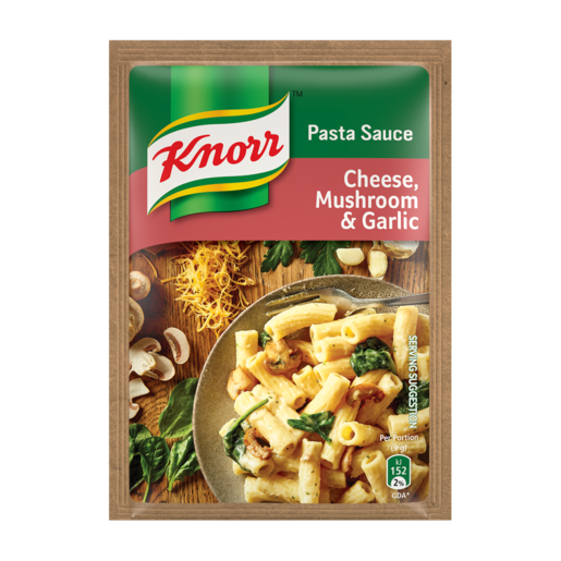 Knorr Cheese Mushroom & Garlic Instant Pasta Sauce 36g