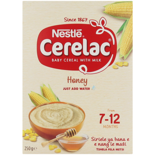 Nestlé Cerelac Honey Baby Cereal with Milk 250g