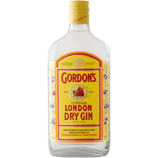 Gordon's London Dry Gin Bottle 750ml