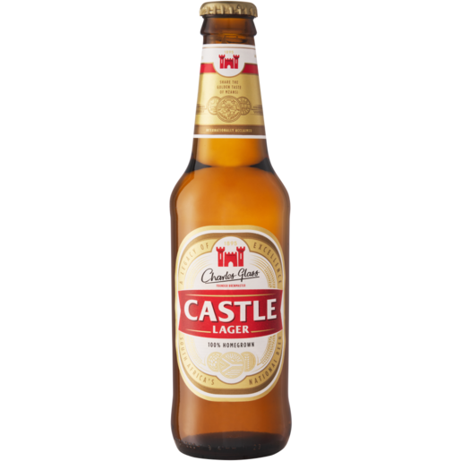 Castle Lager Beer Bottle 330ml