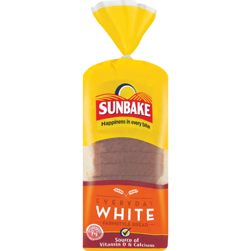 Sunbake Everyday White Farmstyle Bread 700g