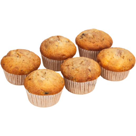 Blueberry Muffins 6 Pack