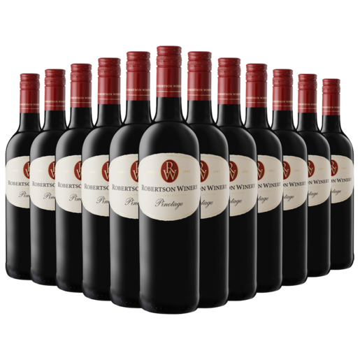 Robertson Winery Pinotage Wine Bottles 12 x 750ml
