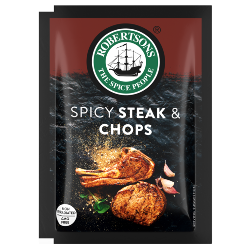 Robertsons Spicy Steak & Chops Spice Envelope 7g