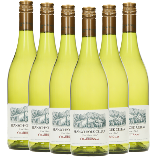 Franschhoek Cellar Chardonnay 2015 White Wine Bottles 6 x 750ml