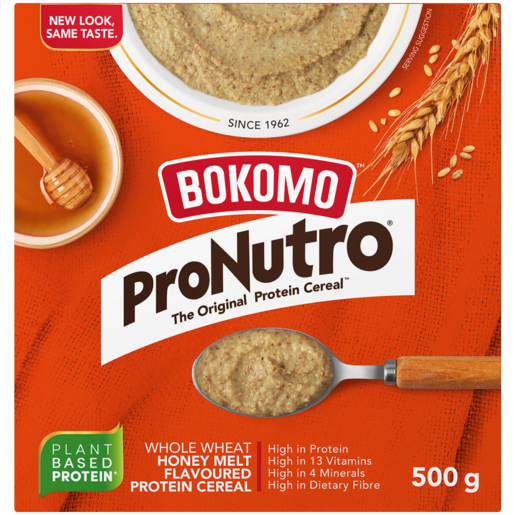 ProNutro Whole Wheat Honey Melt Flavoured Protein Cereal 500g