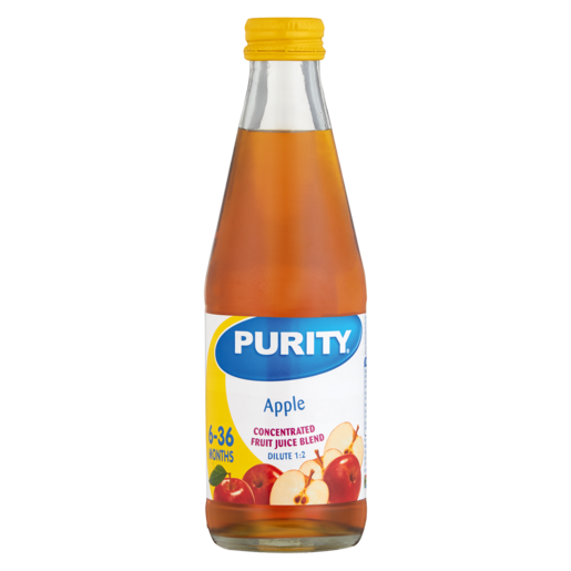 PURITY Apple Concentrated Fruit Juice Blend 250ml