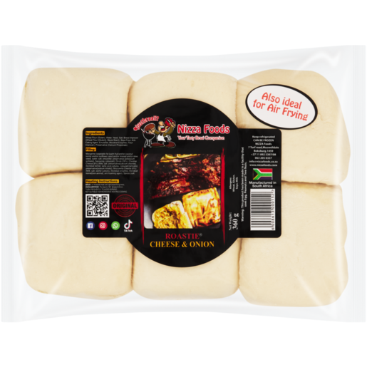 Nizza Foods Cheese & Onion Roastie 6 Pack