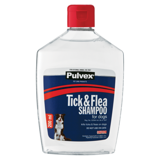 Pulvex Tick & Flea Dog Shampoo 200ml