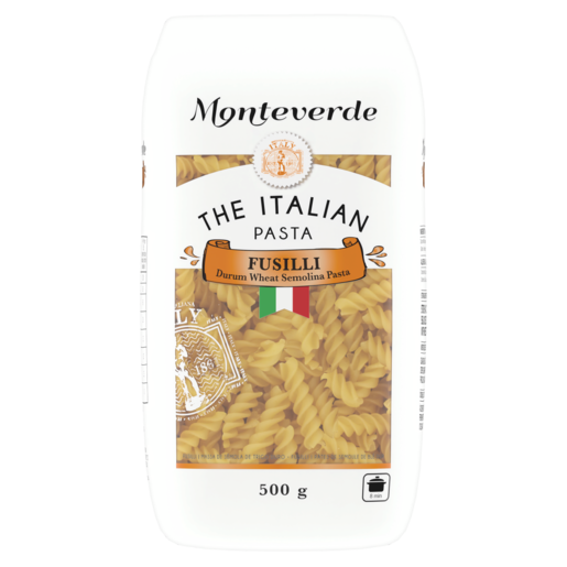 Monteverde The Italian Pasta Fusilli 500g