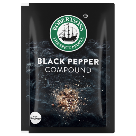Robertsons Coarse Black Pepper Compound Envelope 7g