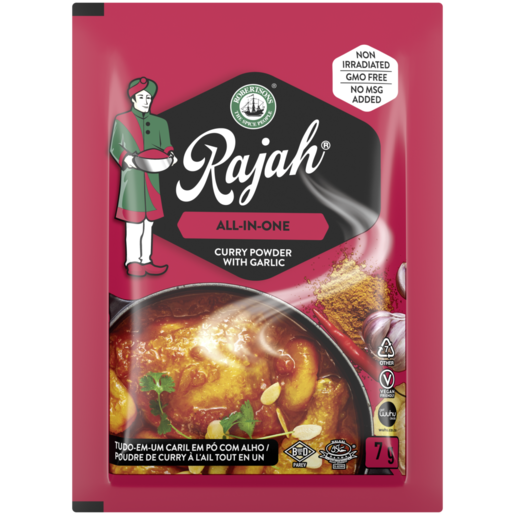 Rajah All-In-One Curry Powder Envelope 7g