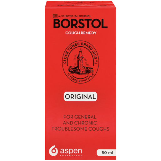 Borstol Regular Cough Syrup 50ml