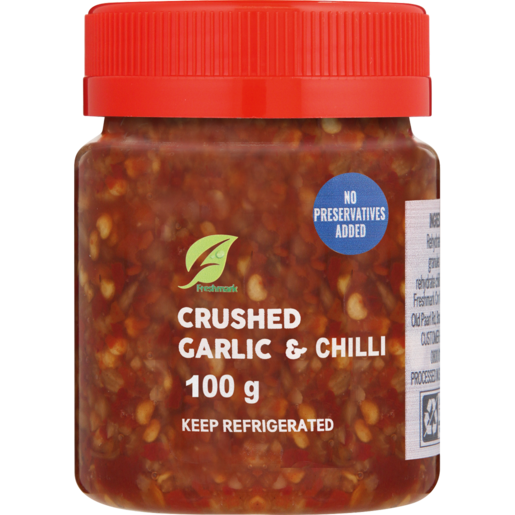 Crushed Garlic & Chilli 100g