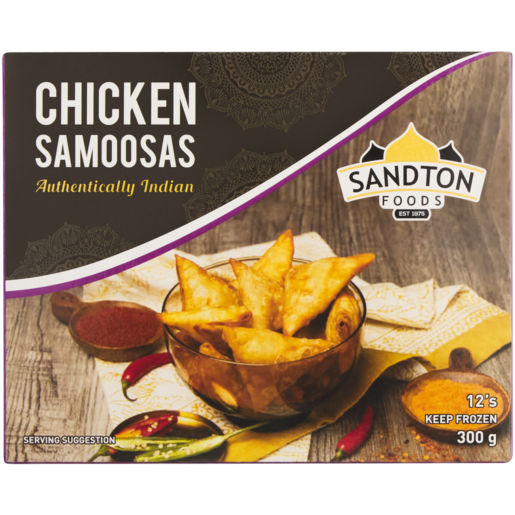 Sandton Frozen Chicken Samoosas 12 Pack