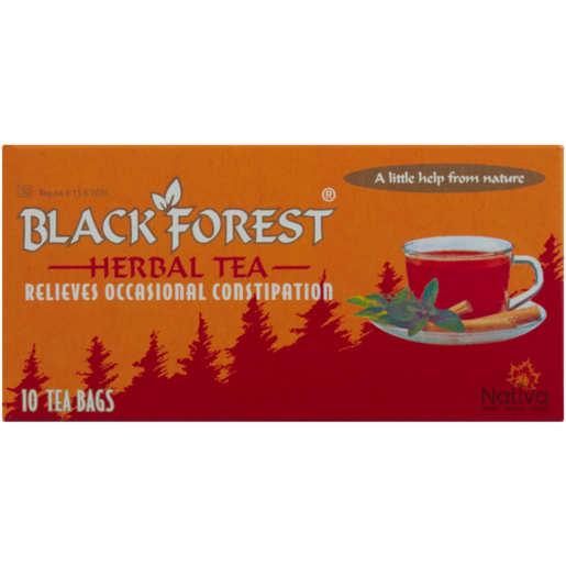 Black Forest Herbal Laxative Teabags 10 Pack
