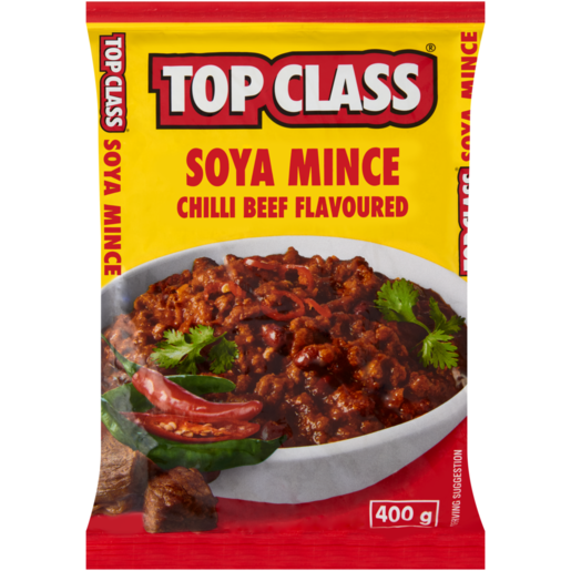 Top Class Chilli Beef Flavoured Soya Mince 400g 