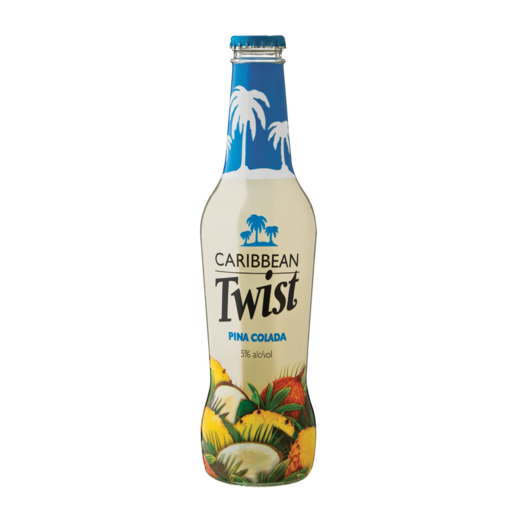 Caribbean Twist Piña Colada Spirit Cooler Bottle 275ml