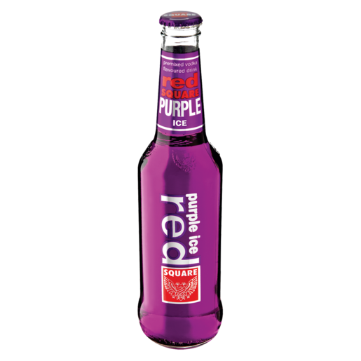 Red Square Purple Ice Spirit Cooler Bottle 275ml