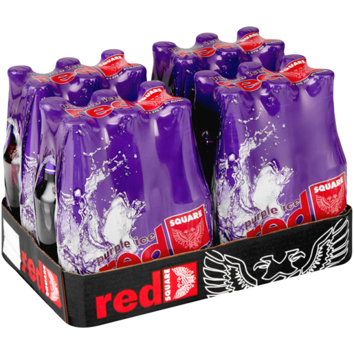 Red Square Spirit Cooler Purple Ice Bottles 24 x 275ml