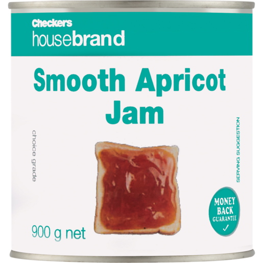 Checkers Housebrand Smooth Apricot Jam 900g