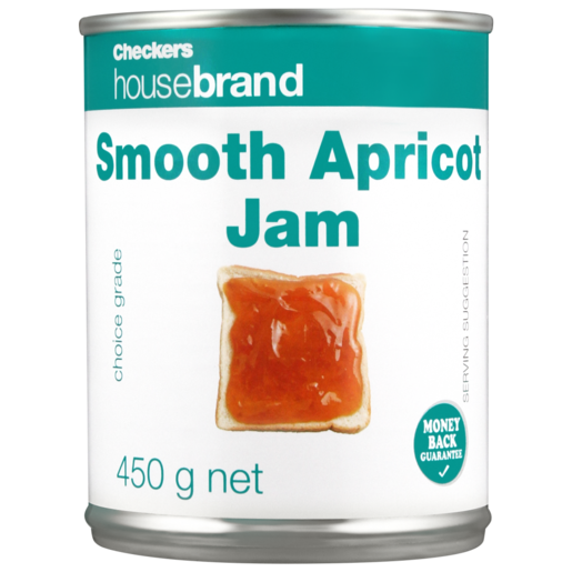 Checkers Housebrand Smooth Apricot Jam 450g
