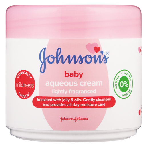Johnson's Lightly Fragranced Baby Aqueous Cream 350ml