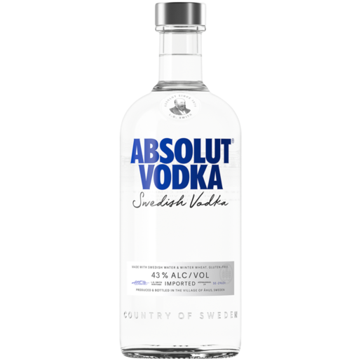 Absolut Vodka Bottle 750ml