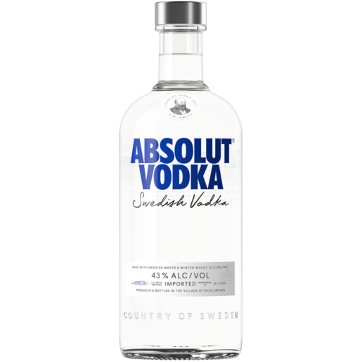 Absolut Original Vodka Bottle 750ml