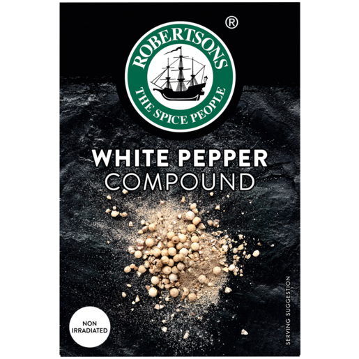 Robertsons White Pepper Compound Spice Refill 50g