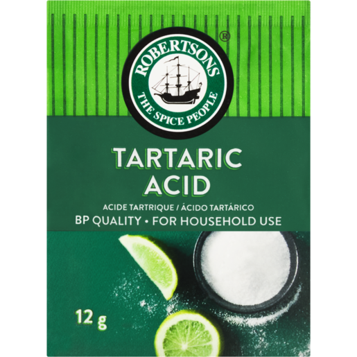 Robertsons Tartaric Acid 12g