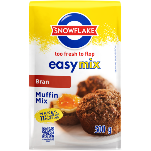 Snowflake EasyMix Bran Muffin Mix 500g